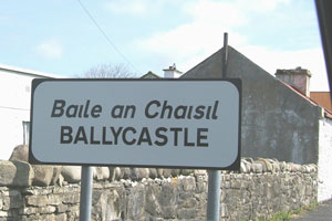 ballycastle sign